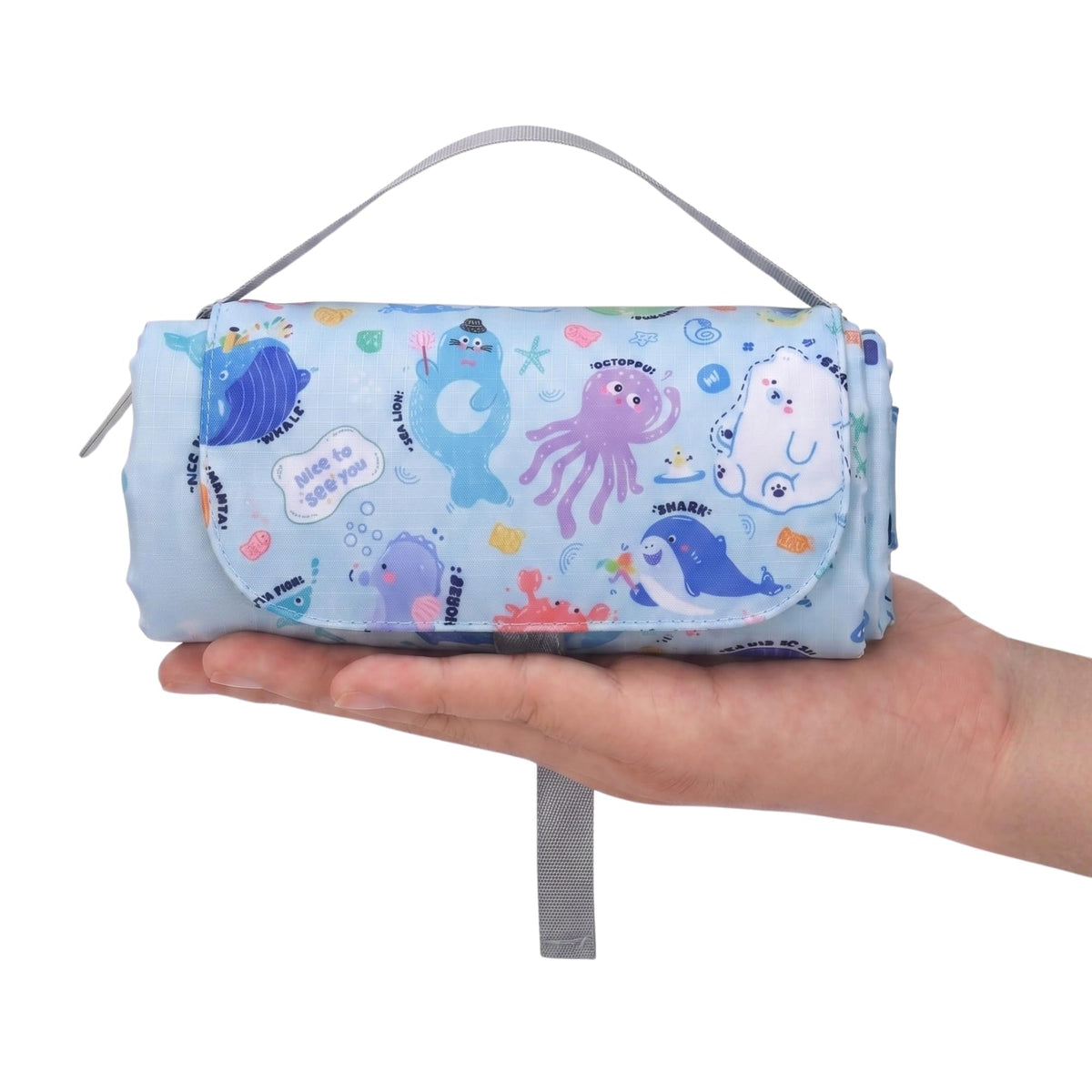 Kids Picknickdecke 150 x 210 cm | Wasserdicht, Ultraleicht & Kompakt