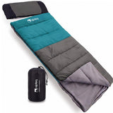 SchlafGut Duo-Comfort Schlafsack mit abnehmbarer Fleecedecke