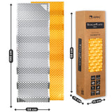 SchlafPlatz faltbare Isomatte Gelb 2.4 | IXPE Thermomatte & Schlafmatte fürs Camping & Wandern