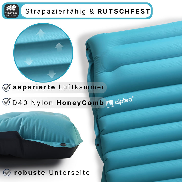 SchlafPlatz-Air Blau-Grau