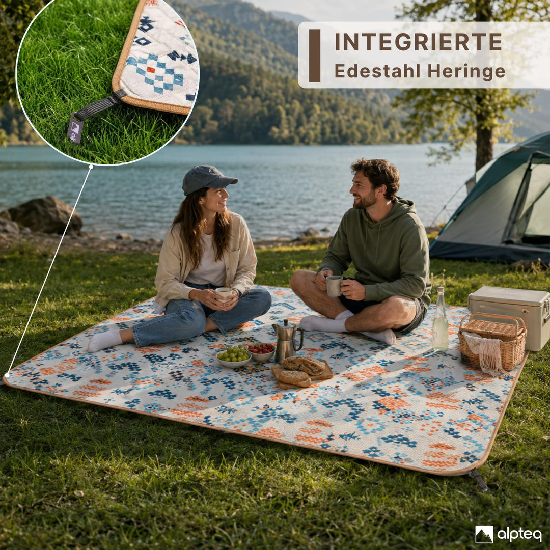 Picknickdecke Comfort 200 x 200 cm