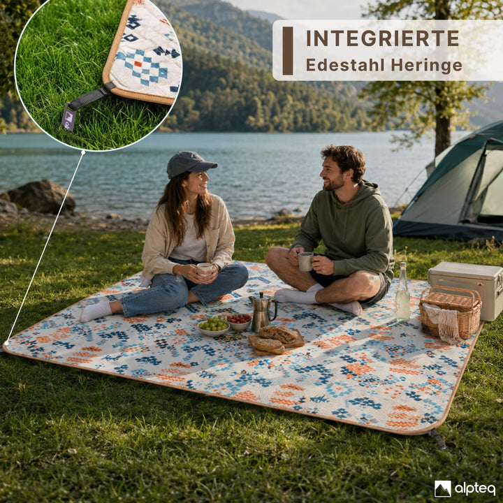 Picknickdecke Comfort 200 x 200 cm