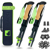 Dachstein - faltbare Wanderstöcke aus Aluminium | Lime 115-135 cm