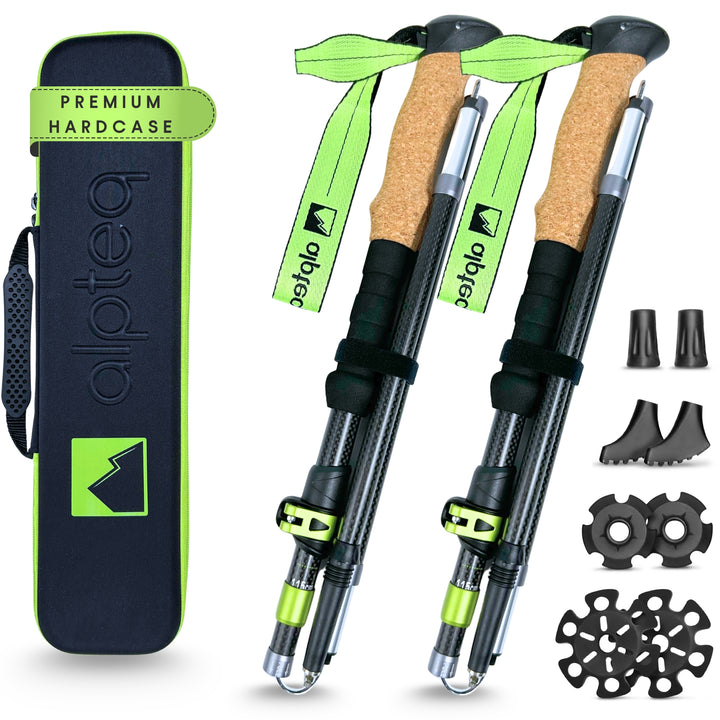 Foldable hiking poles - Carbon