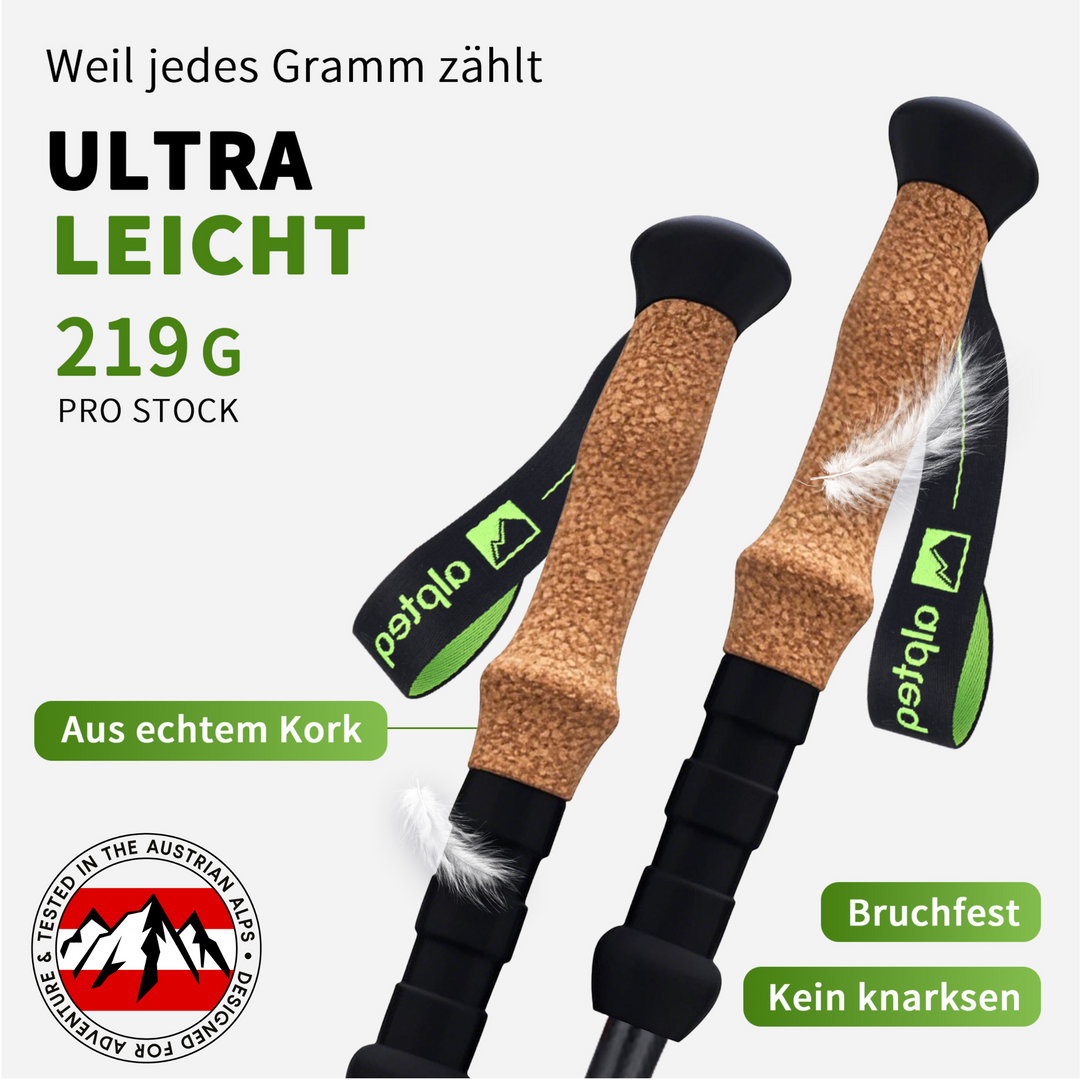 Carbon Trekkingstöcke - Teleskop