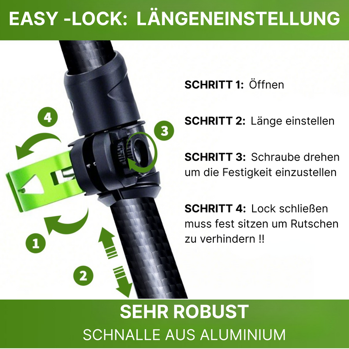 Carbon Trekkingstöcke - Teleskop
