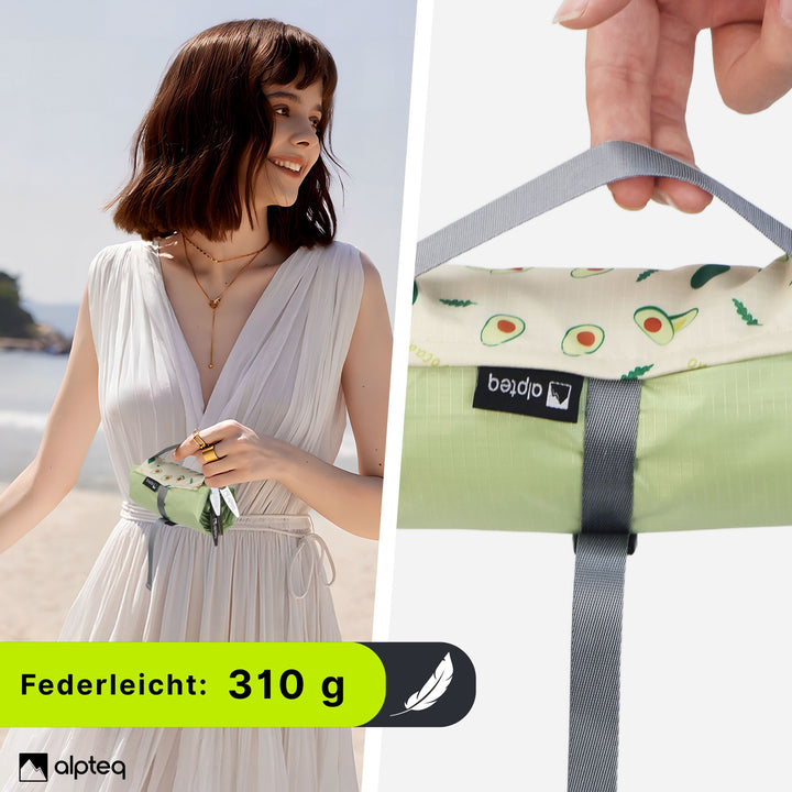 Picnic blanket 150 x 200 cm – Waterproof, Ultralight &amp; Compact