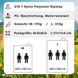 Picnic Blanket 100 x 150 cm | Waterproof, Ultralight & Compact